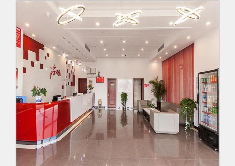 Thank Inn Chain Hotel Anhui Bengbu South Railway Station Buitenkant foto