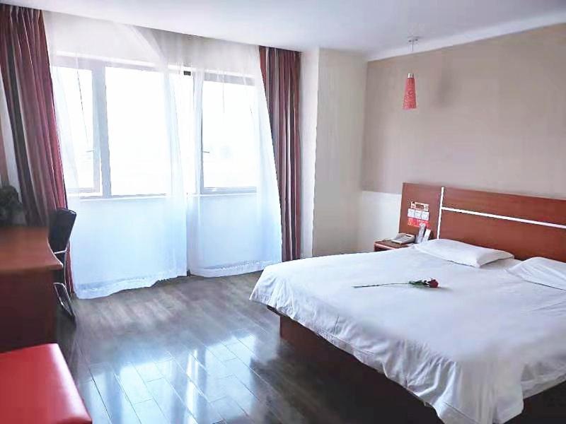 Thank Inn Chain Hotel Anhui Bengbu South Railway Station Buitenkant foto
